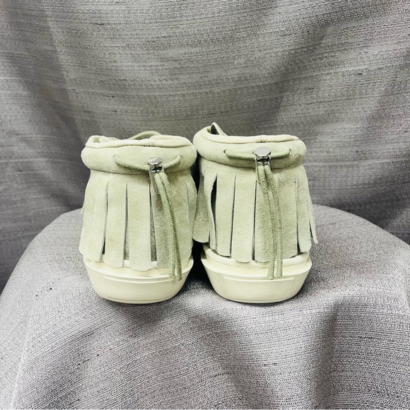 Clear Weather Men's One-O-One Suede Fringe Sneakers in Elm US 10 - Picture 6 of 10